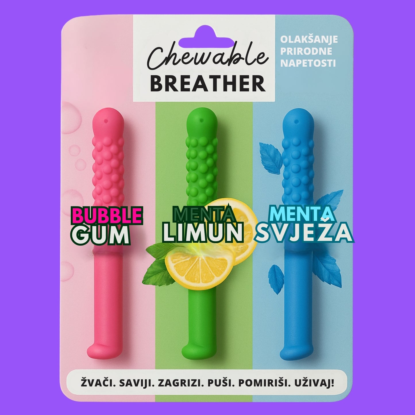 Chewable Breather — Kraj ovisnosti. Kraj cigaretama.