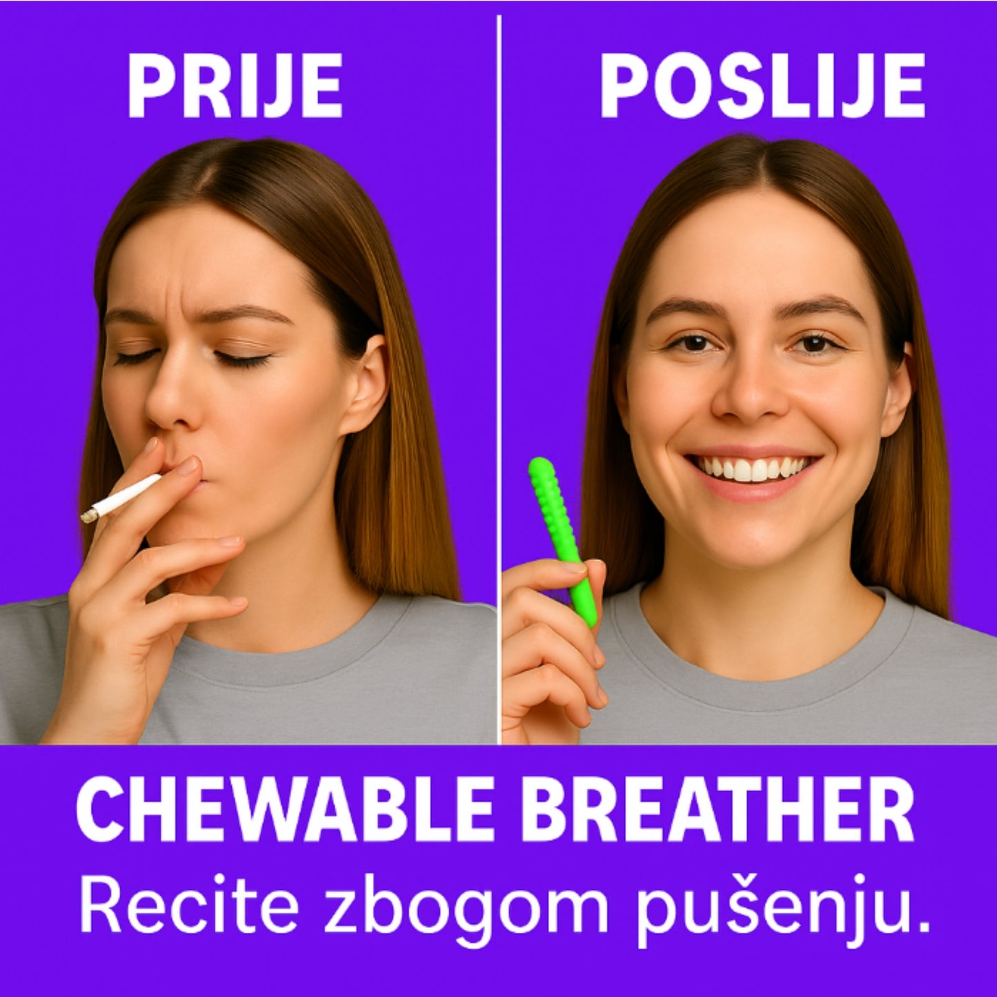 Chewable Breather — Kraj ovisnosti. Kraj cigaretama.